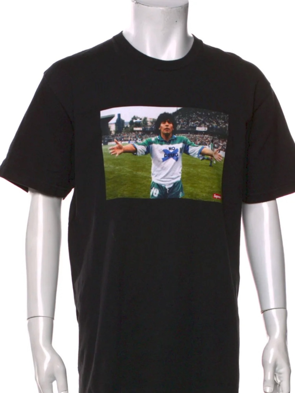 Supreme X Maradona graphic tee